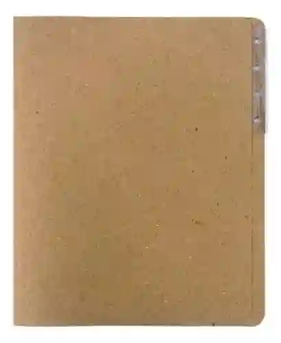Carpeta De Cartón- Tamaño Carta, Con Gancho Legajador