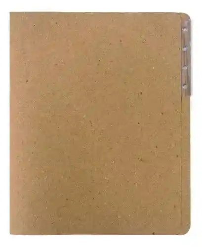 Carpeta De Cartón- Tamaño Carta, Con Gancho Legajador