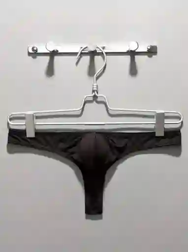 Tanga Lenceria Sexy Gay Masculino Hilo Lancería Erotica Hilo Dental Suspensorio Black