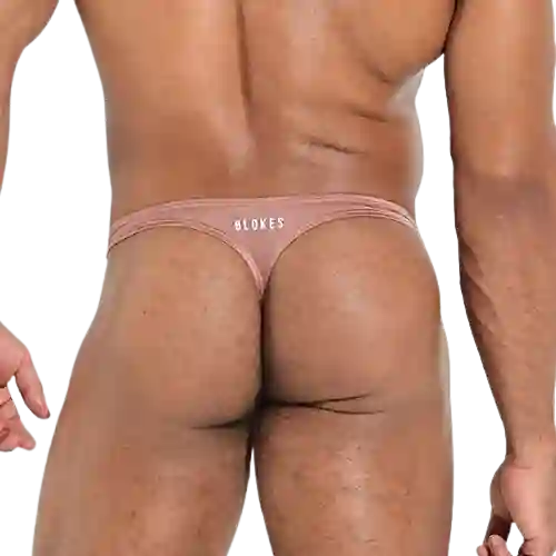 Talla L Talla S Classic Thong Perfect Tan Line Bañador Brasilera Hombre Bronce Lycra Blokes