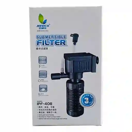 Filtro Interno Sumergible Pequeño Cabeza Poder Acuarios Pecera 20 Litros