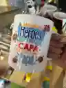 Mug Ceramica Heroe Con Capa Papá