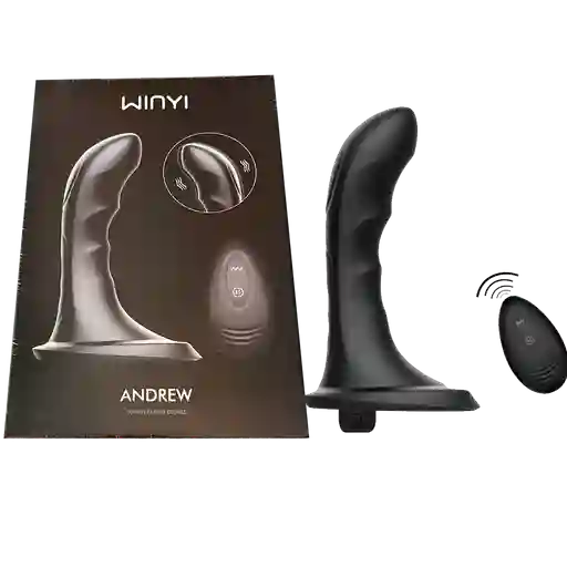 Vibrador Prostata Premium Orgasmo Masculino Prostatico Winyi Andrew Control Remoto High Quality Alta Calidad Silicona