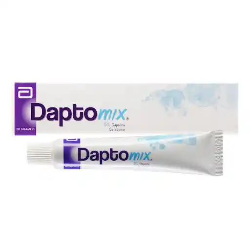 Daptomix Abbott Gel 5% Tubo X 20Gr Dapsona