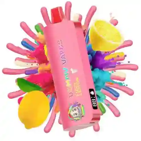 Vape Dummy 8000 Fizzy Lemon