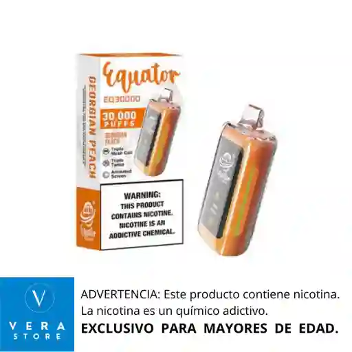Vap Equator - Georgian Peach - 30.000 Puffs
