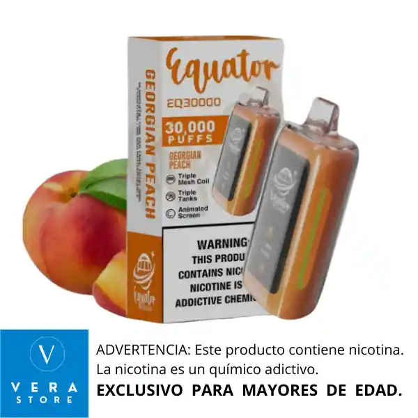 Vap Equator - Georgian Peach - 30.000 Puffs