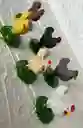 Animales Para Maqueta Gallinas X6 Unidades Gallinas X6 Unidades