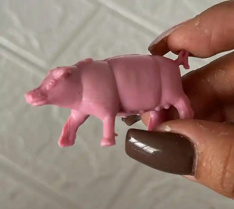 Animales Para Maqueta Cerdo O Marrano X Unidad
