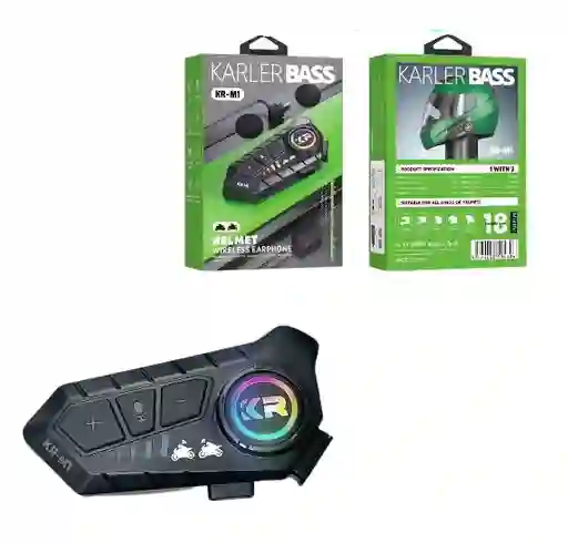 Intercomunicador Bluetooth Moto D10 2x Impermeable