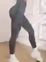Leggings Licra Efecto Push Up Gris Claro