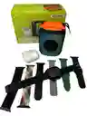 Combo Reloj Inteligente K28 + Audífonos + Parlante + 7 Correas Intercambiables
