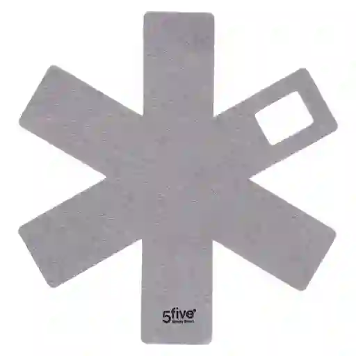 Protector Sartén 6 Five 38cm Multicolor 6 Unidades Felpa