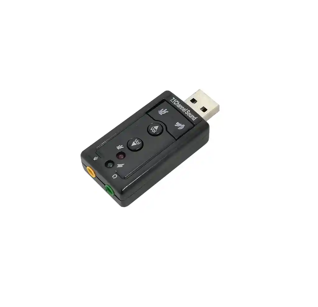 Tarjeta Sonido 7.1 Usb