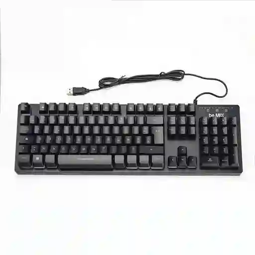 Teclado Gamer Be Mix 44.5 X 13.5 X 3.6 Cm Negro