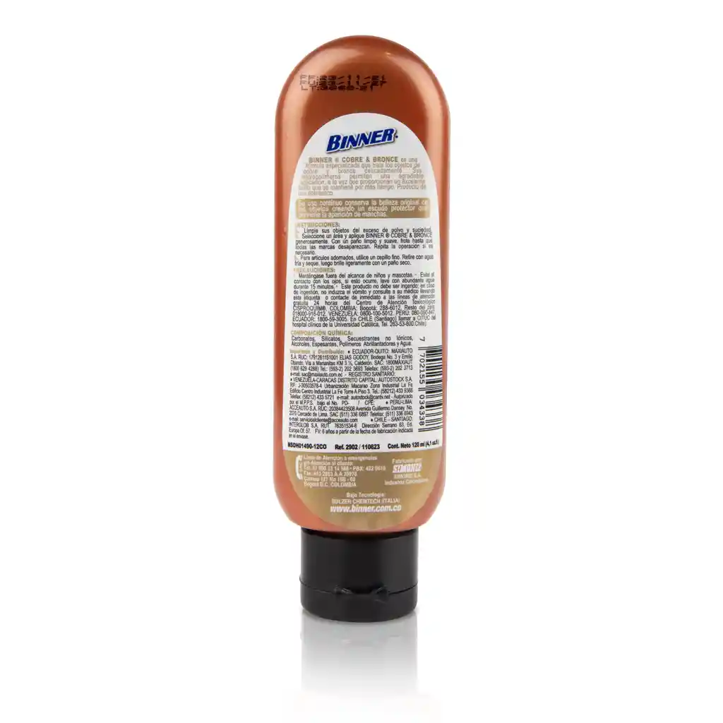 Tratamiento Brilla Metal 120ml Bronce