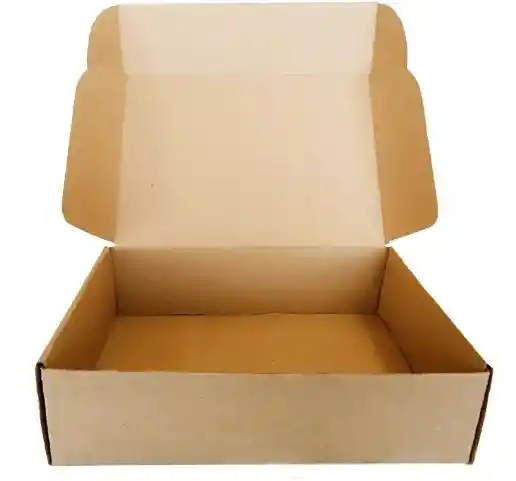 Caja De Regalo Lisa Completa Kraft Micro - Corrugado 32x22x9cm