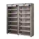 Zapatero Doble En Tela Hasta 55 Pares 120x90x25