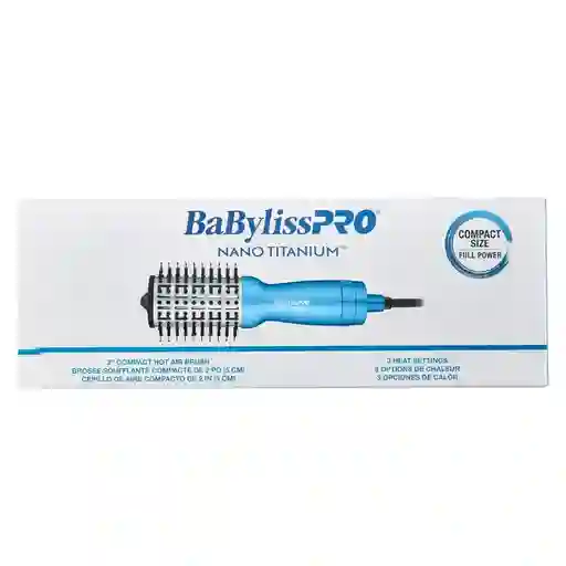 Cepillo De Aire Compacto De 2 In Babylisspro Nano Titanium