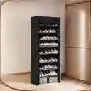 Organizador De Zapatos 9 Niveles En Tela Hasta 27 Pares 162x60x29