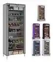 Organizador De Zapatos 9 Niveles En Tela Hasta 27 Pares 162x60x29