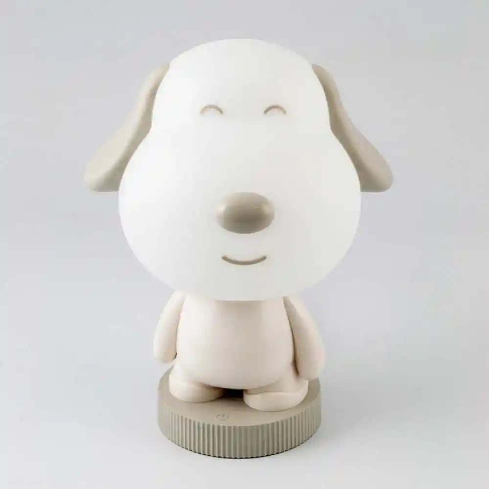 Lampara Mesa Infanti Ikelite Perro 19x29cm Blanco 5 W 100% Plastico