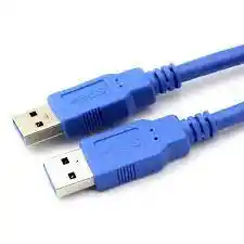 Cable Usb A Usb 3.0 Macho Azul 1.5m