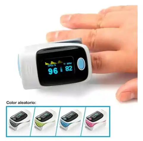 Oxímetro Adulto Pediátrico Pulsioxímetr Portable Pilas Pulso