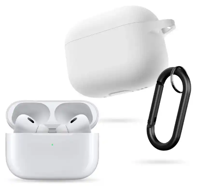 Audífonos Inalámbricos Con Estuche Blanco Pods 2 Generación Bluetooth
