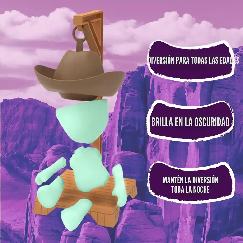 Juego De Mesa Ahorcado 3d
