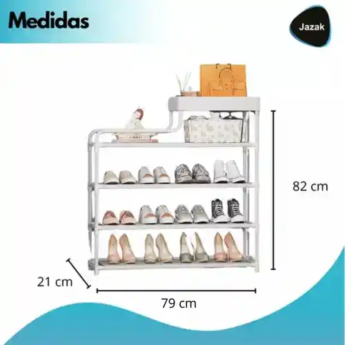 Zapatero Horizontal 5 Niveles 82x75x22