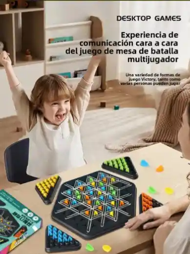 Juego De Mesa Inteligente Triángulo Geométrico