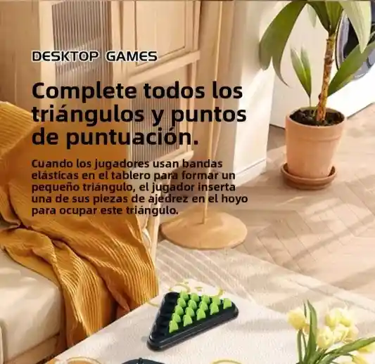 Juego De Mesa Inteligente Triángulo Geométrico