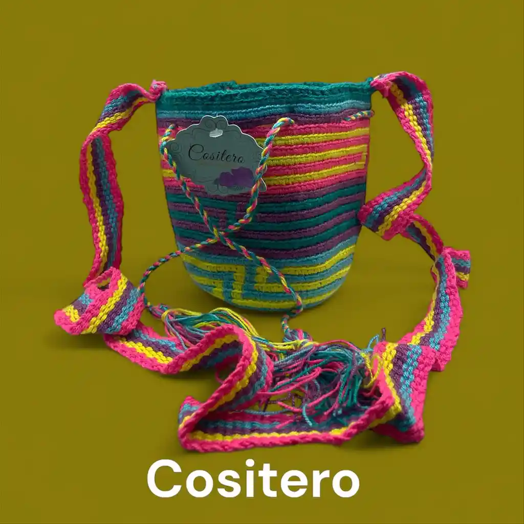 Mochila Wayuu Dos Puntadas