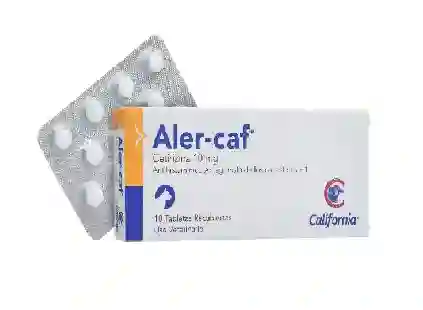 Alercaf 10 Mg Caja X 10 Tabletas (cetirizina)