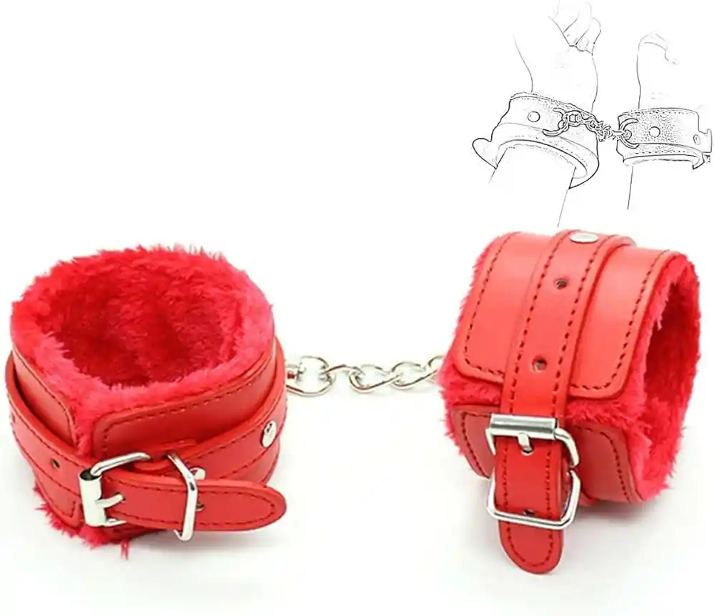 Bdsm Sado Esposas Juguete Erotico "rojo"