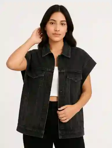Chaqueta Para Mujer Denim - The Beat Negro U