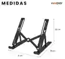 Soporte Ergonómico Plegable Innovo+ Con Soporte Extra En Aluminio 2x1