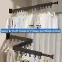 Soporte De Secado Plegable De 3 Pliegues Ganchos