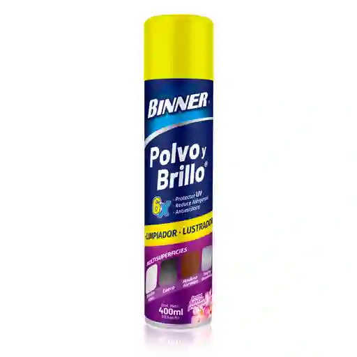 Polvo Y Brillo Binner Multisuperficies Flores De Primavera 400ml