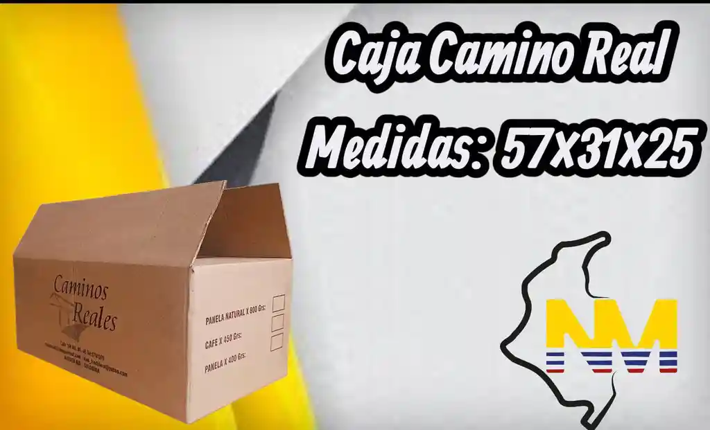 Caja De Carton 57*31*25 - Para Empaques Y Mudanzas