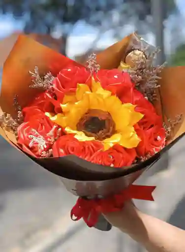 Bouquet Rosa Eterna