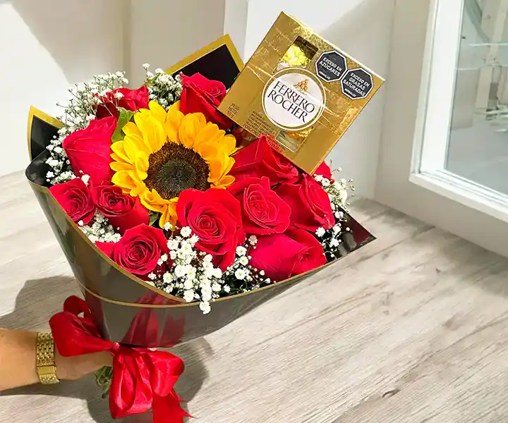 Bouquet Encanto Dorado