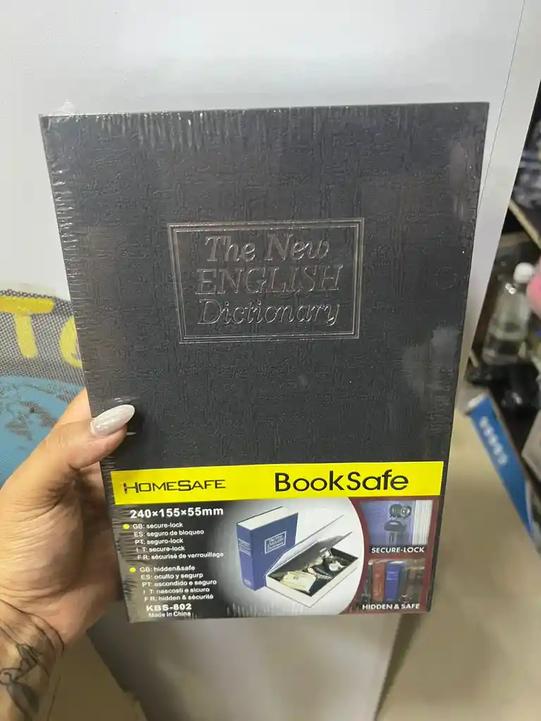 Caja Fuerte, Caja De Seguridad Tipo Libro