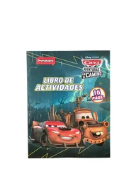 Libro De Actividades Y Colorear 16 Paginas Cars
