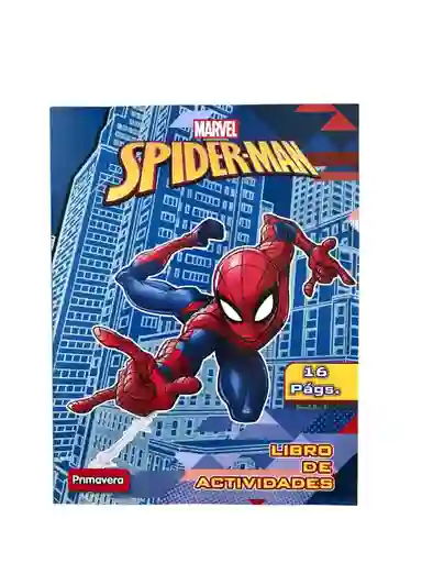 Libro De Actividades Y Colorear 16 Paginas Spiderman
