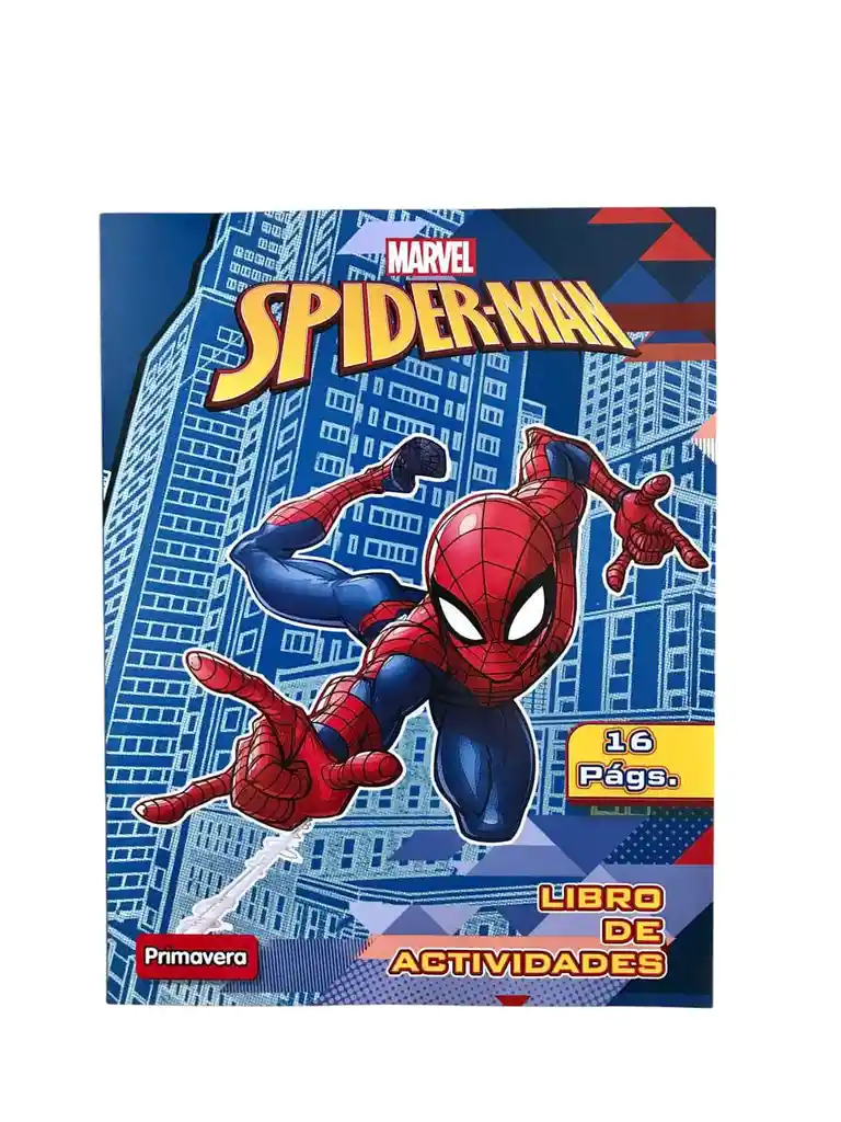 Libro De Actividades Y Colorear 16 Paginas Spiderman