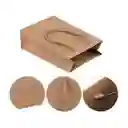 Bolsa De Papel Kraft #3 De 15*20*6cm