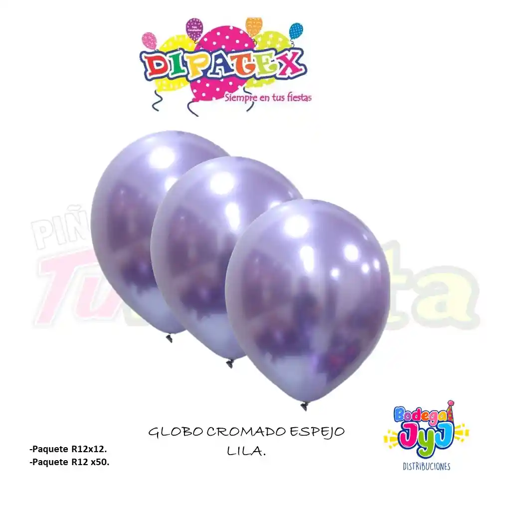 Globo R12 X12 Lila Espejo Dipatex
