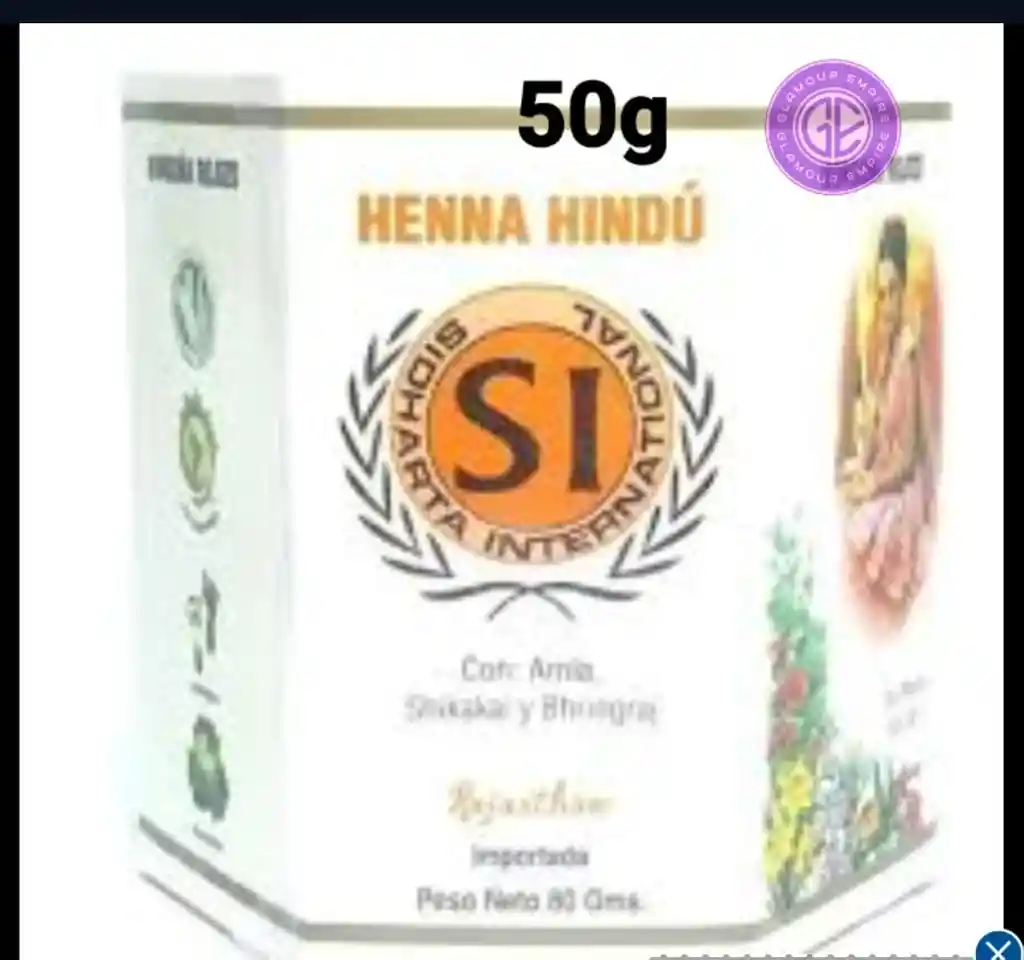 Henna (hena) Borgoña 50g